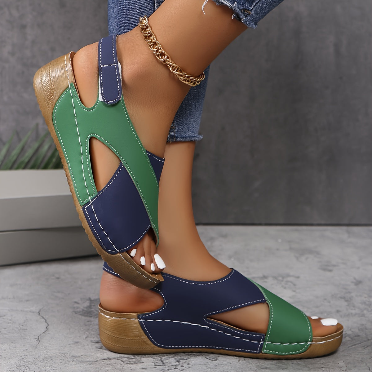 Emma Elegant Orthopedic Sandals in Soft Leather