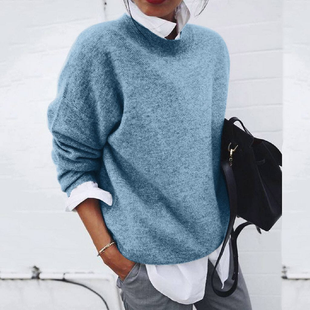 Emma – Elegant Soft Sweater in Synthetic Cashmere
