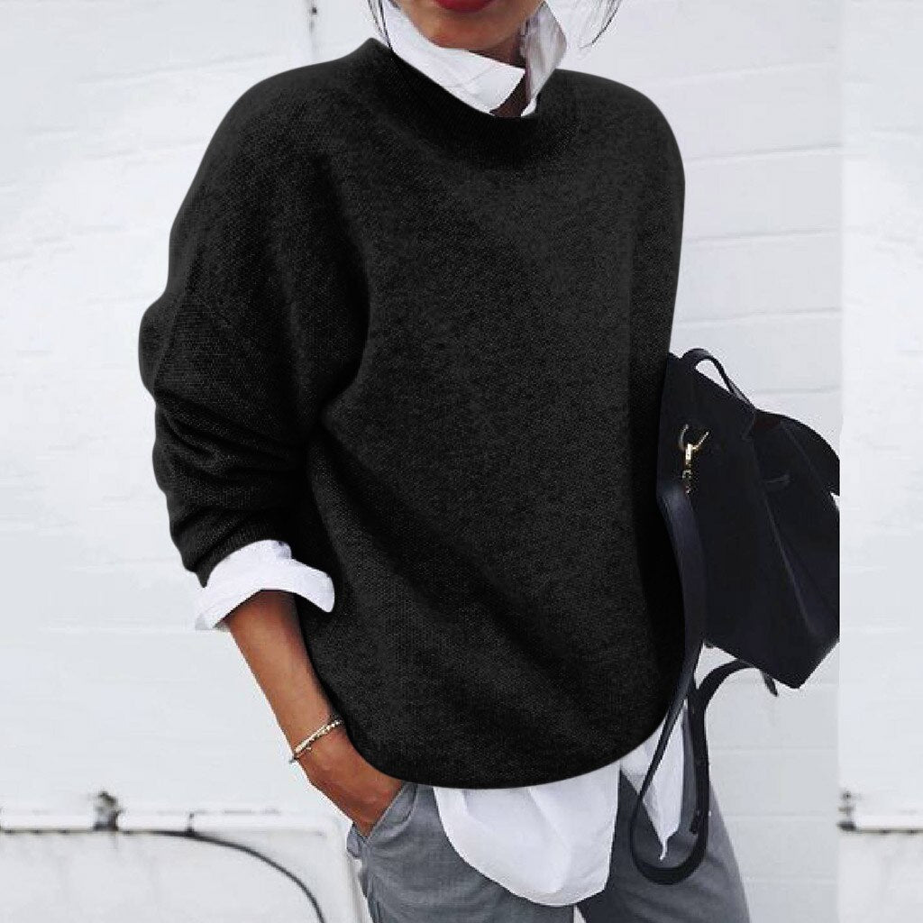 Emma – Elegant Soft Sweater in Synthetic Cashmere