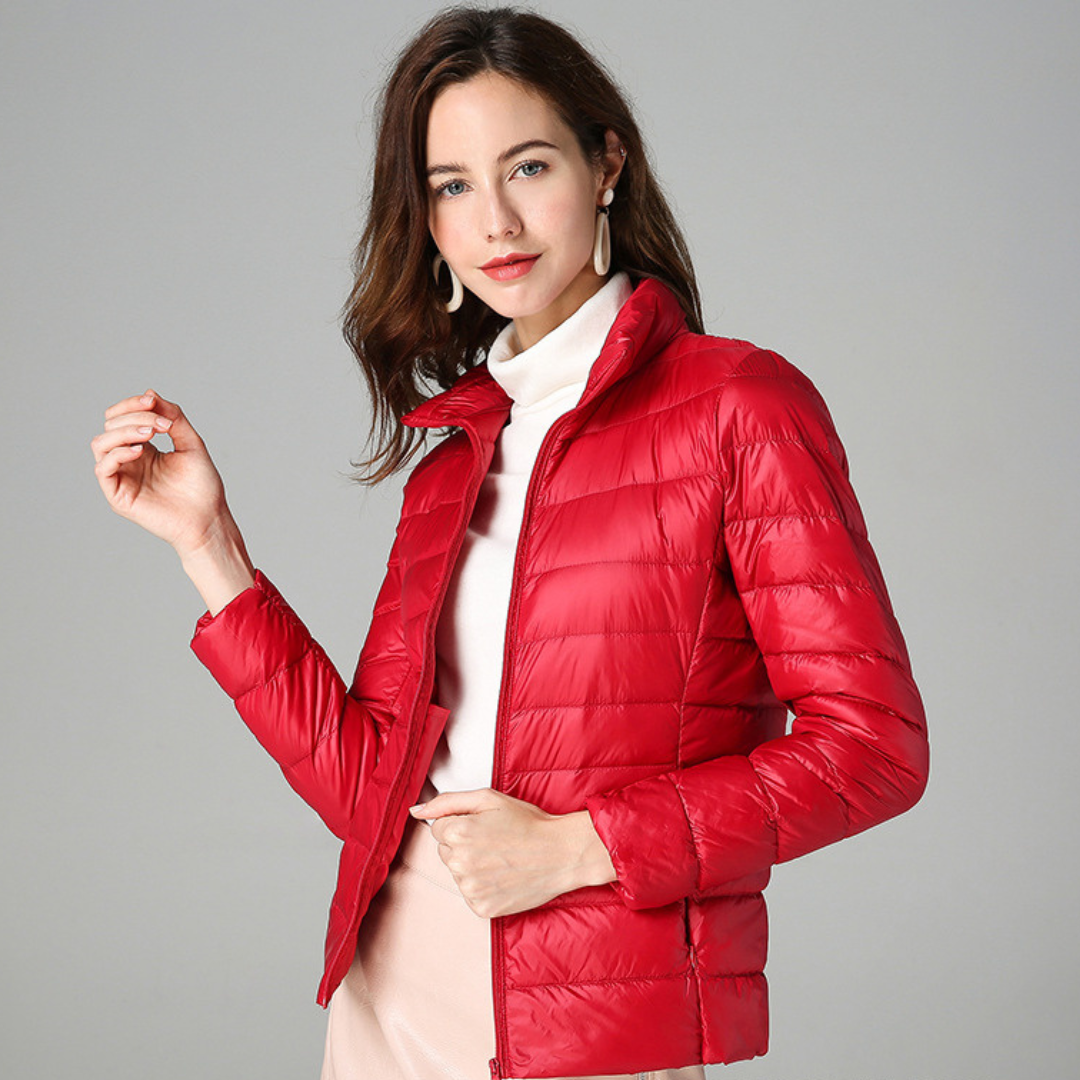 Sophie – Elegant lightweight down jacket for women