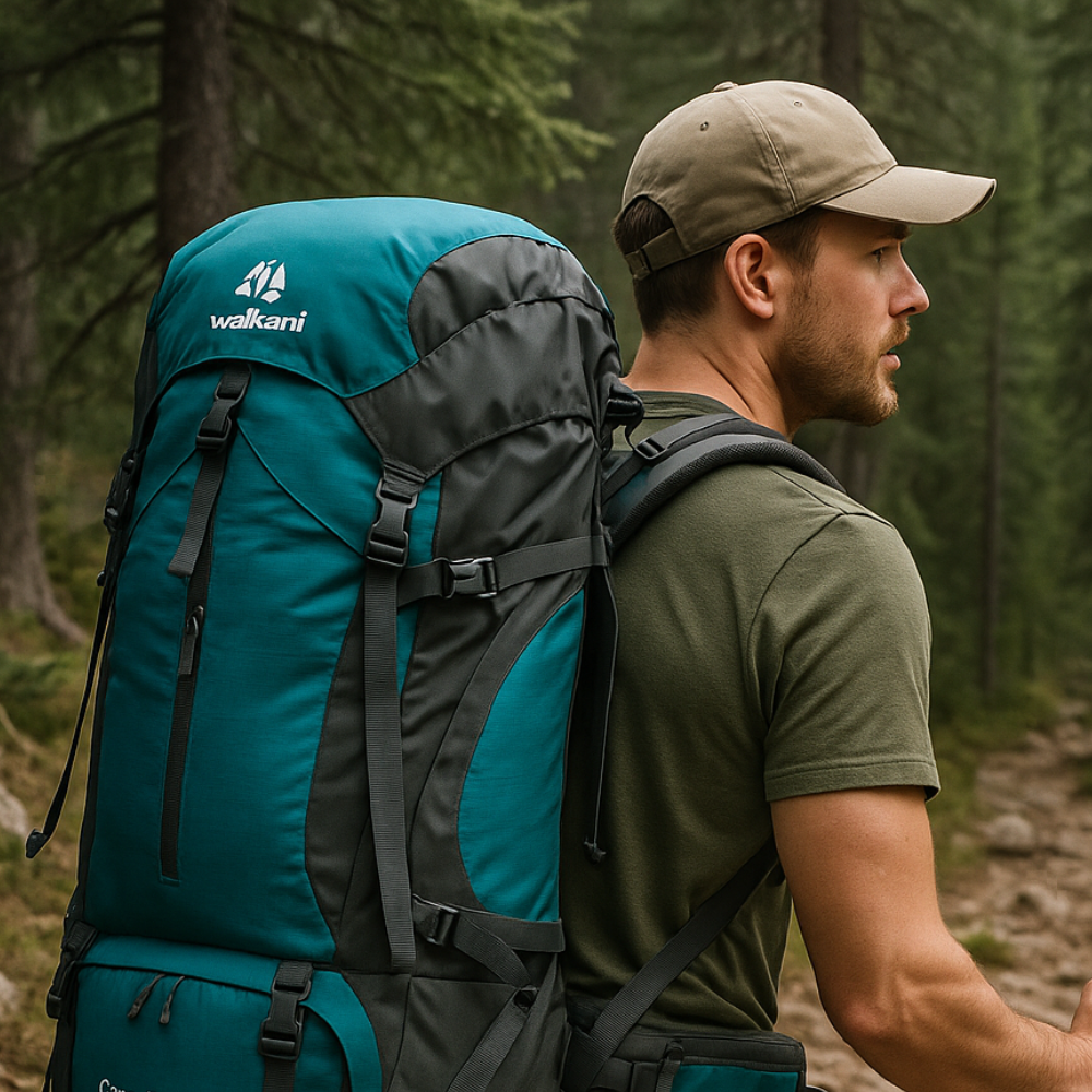 Sac à Dos 70L Trekking Randonnée Ultra Résistant