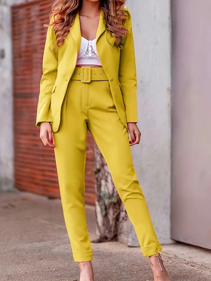 Women's Blazer and Pants Set