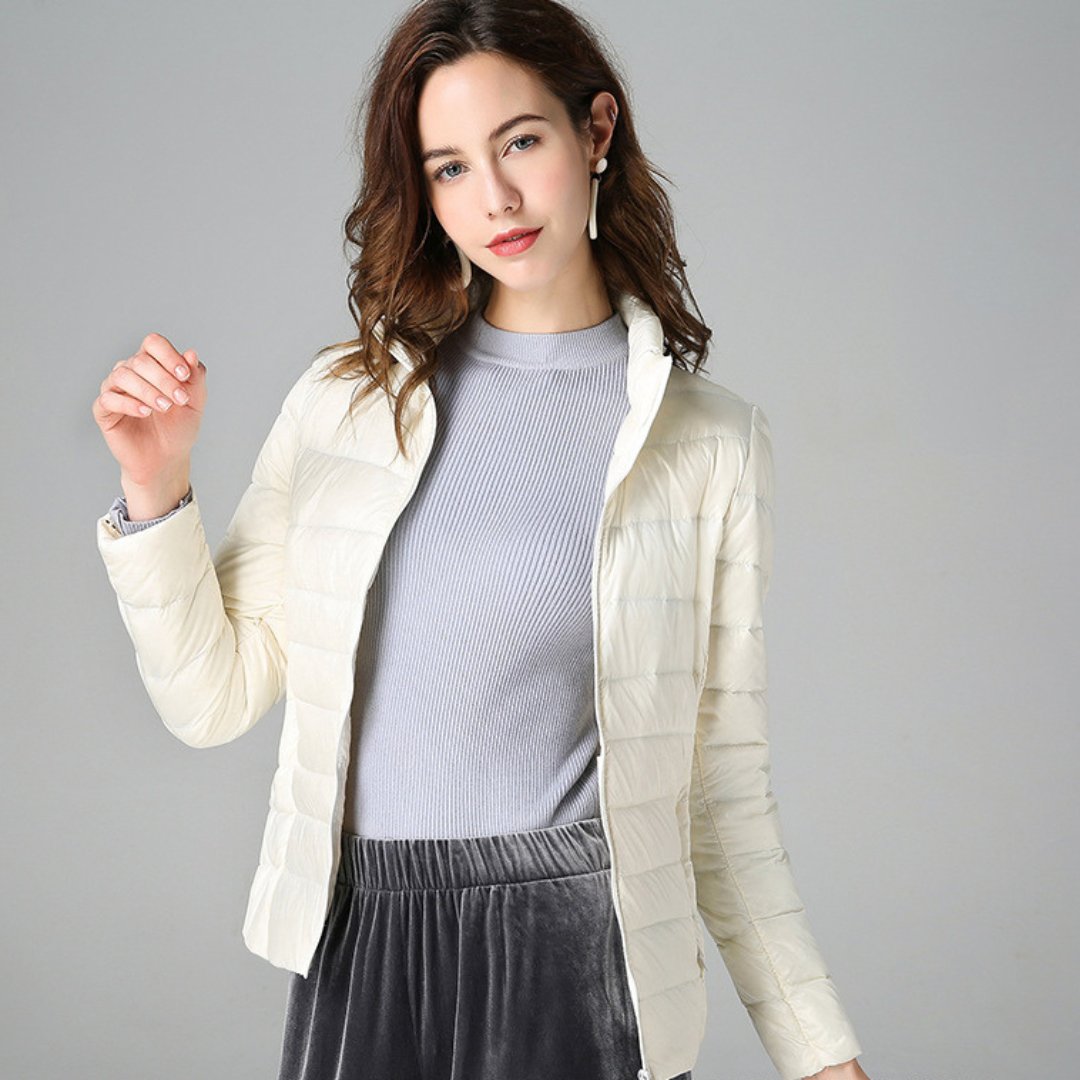 Sophie – Elegant lightweight down jacket for women