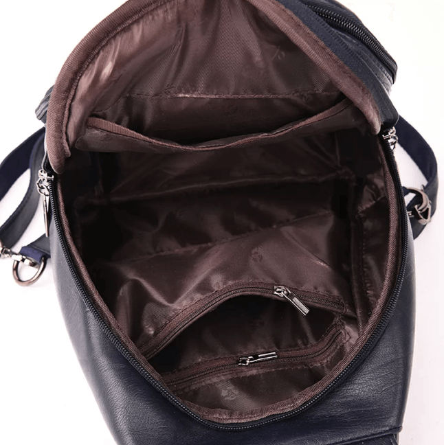 Elegant and Soft Leather Backpack