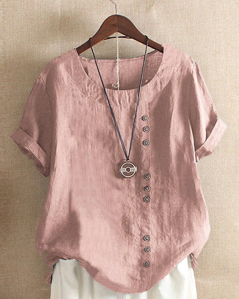 Emma Soft and Breathable Cotton Blouse