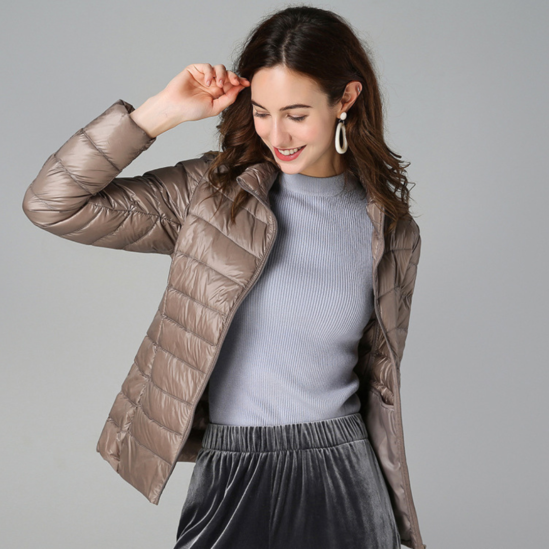 Sophie – Elegant lightweight down jacket for women