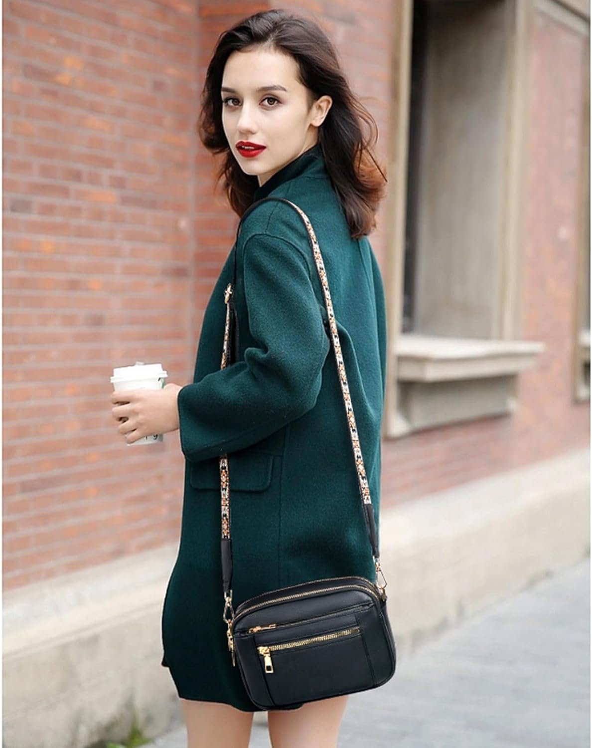 Sophie – Elegant Refined Leather Shoulder Bag
