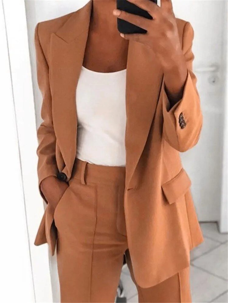 Sophie elegant wide-leg high-waisted pants
