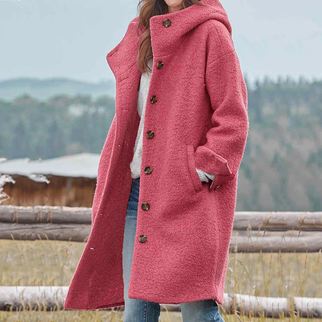 Emma – Elegant Double-Breasted Mixed Wool Coat