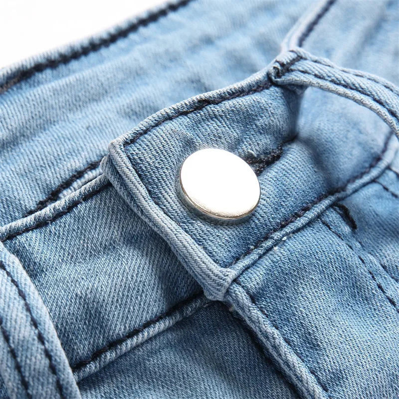 High-Waisted Flared Jeans for Women - Retro Style Comfortable Durable