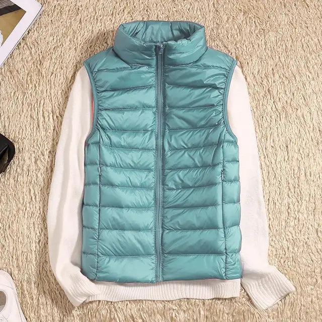 Léa – Ultra comfortable lightweight sleeveless down jacket
