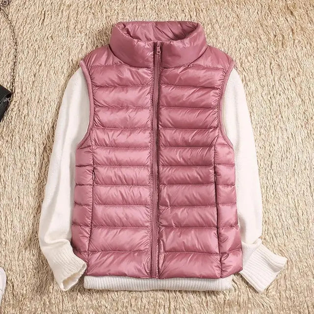 Léa – Ultra comfortable lightweight sleeveless down jacket