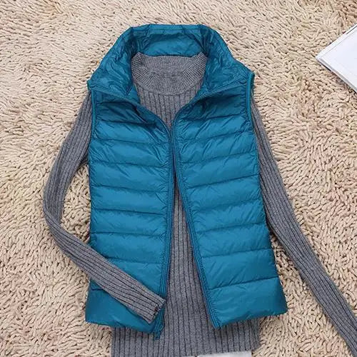 Léa – Ultra comfortable lightweight sleeveless down jacket