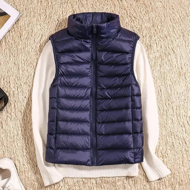 Léa – Ultra comfortable lightweight sleeveless down jacket