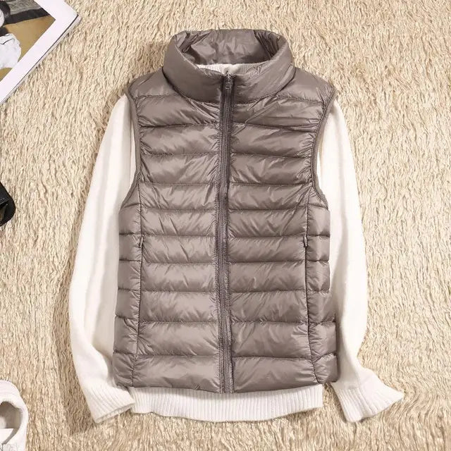 Léa – Ultra comfortable lightweight sleeveless down jacket