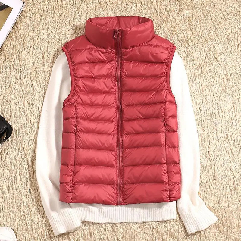 Léa – Ultra comfortable lightweight sleeveless down jacket