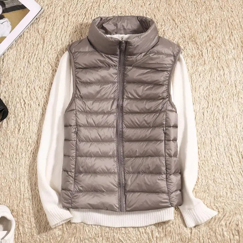 Léa – Ultra comfortable lightweight sleeveless down jacket