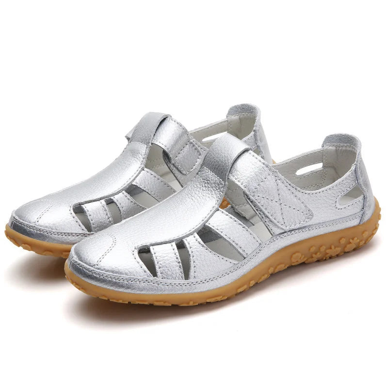 Sophie – Elegant orthopedic non-slip sandals in breathable leather