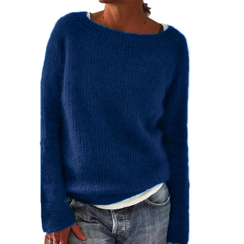 Sophie – Pull doux classique en maille