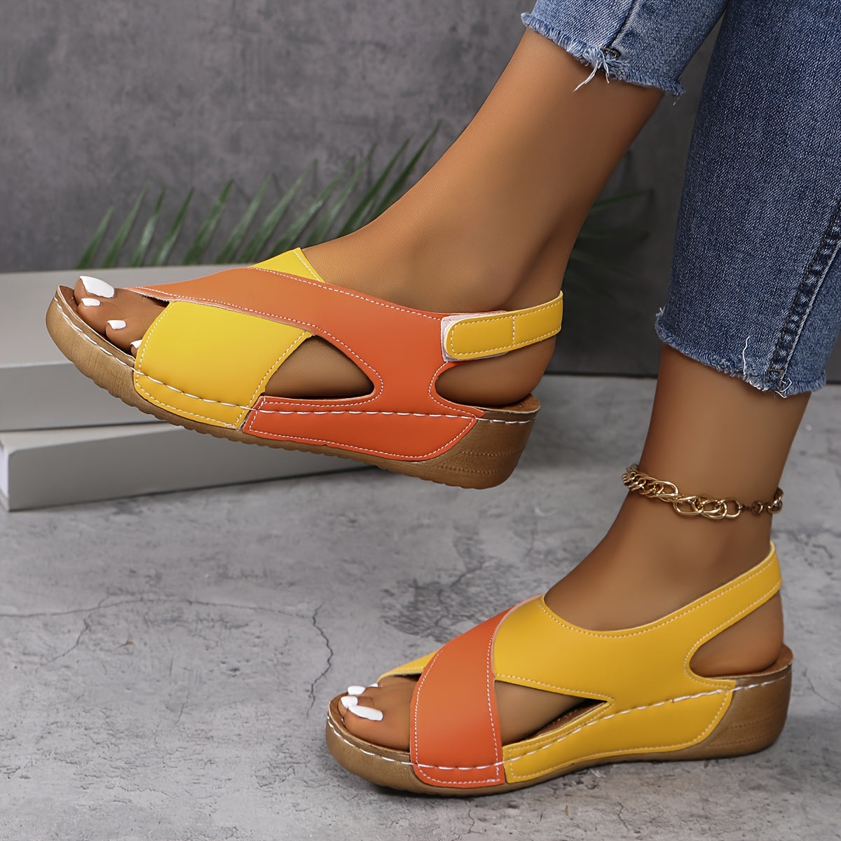 Emma Elegant Orthopedic Sandals in Soft Leather