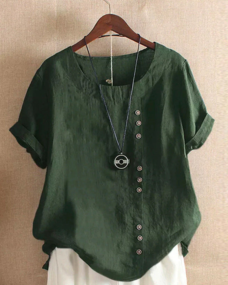 Emma Soft and Breathable Cotton Blouse