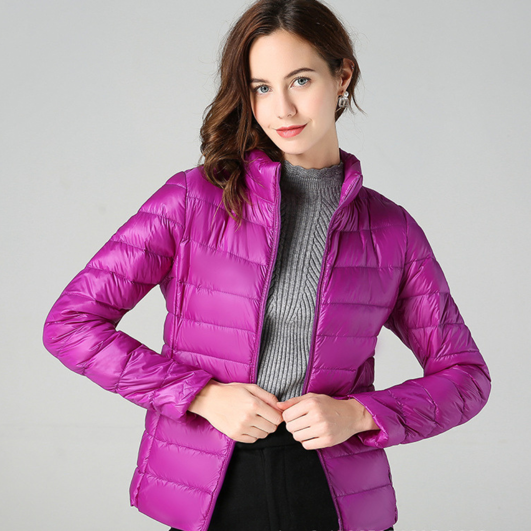 Sophie – Elegant lightweight down jacket for women