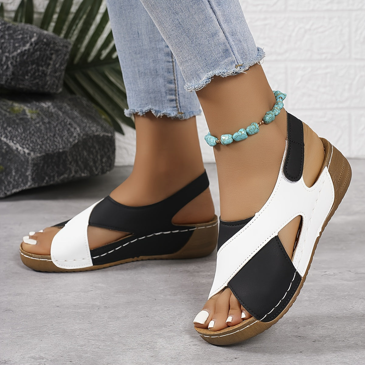 Emma Elegant Orthopedic Sandals in Soft Leather