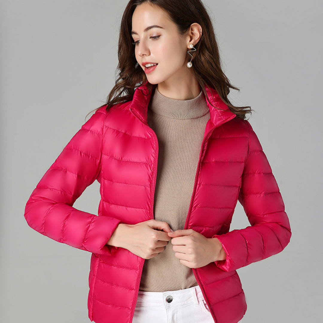 Sophie – Elegant lightweight down jacket for women