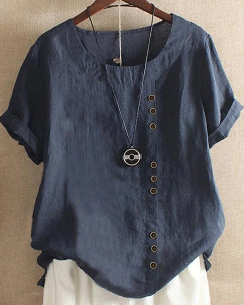 Emma Soft and Breathable Cotton Blouse