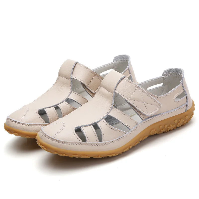Sophie – Elegant orthopedic non-slip sandals in breathable leather