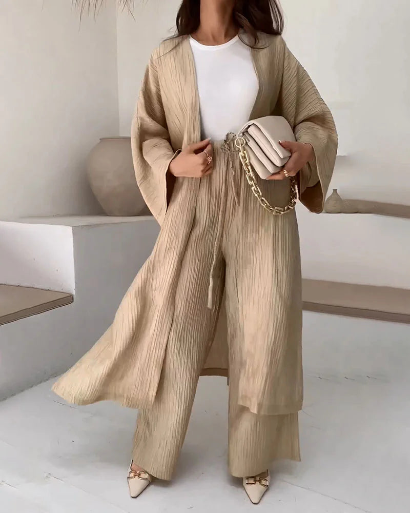 Women's Ensemble – Fluid Long Cardigan