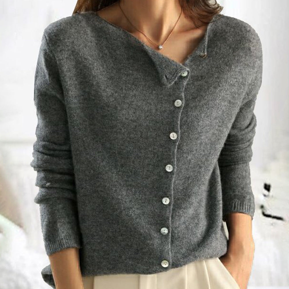 Women's Cardigan - Long Sleeve in Wool