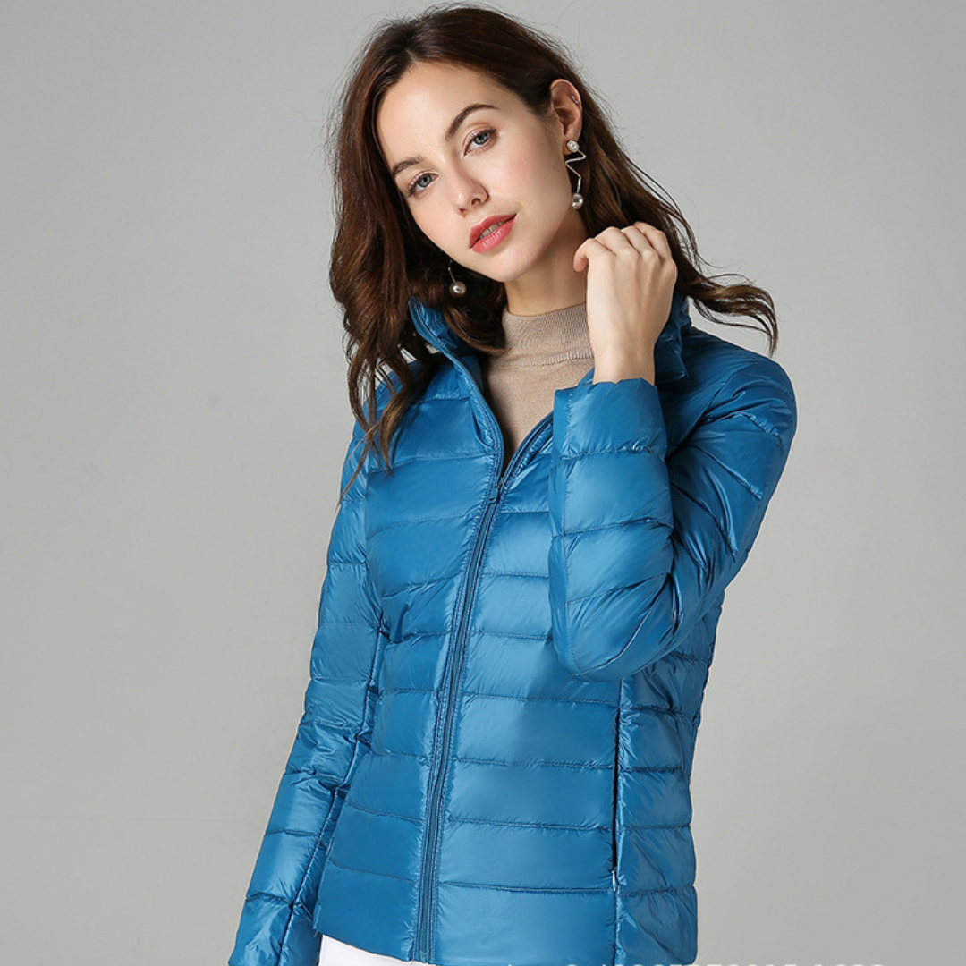Sophie – Elegant lightweight down jacket for women