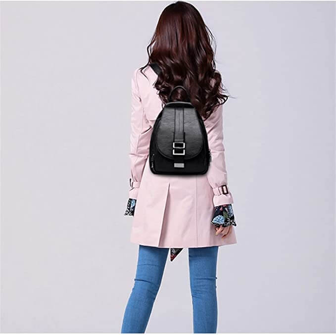 Elegant and Soft Leather Backpack