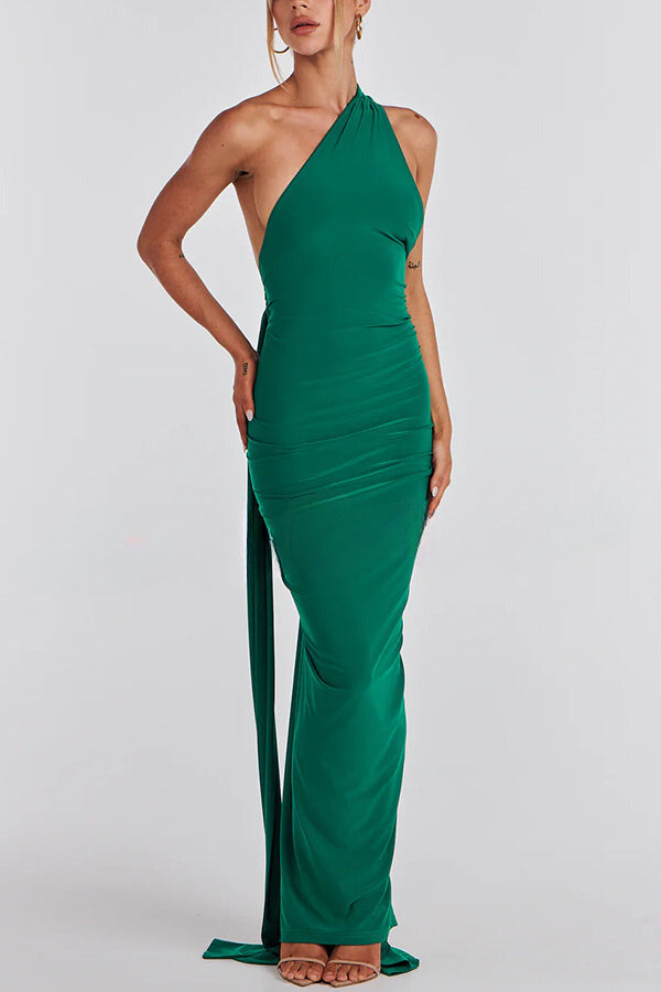 Elegant Sweet Long Backless Dress