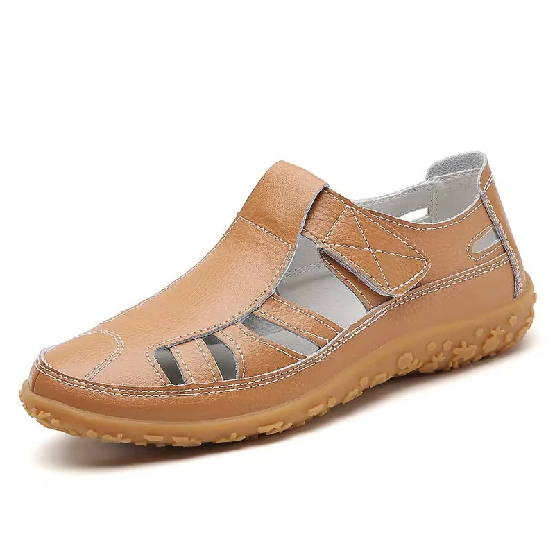 Sophie – Elegant orthopedic non-slip sandals in breathable leather