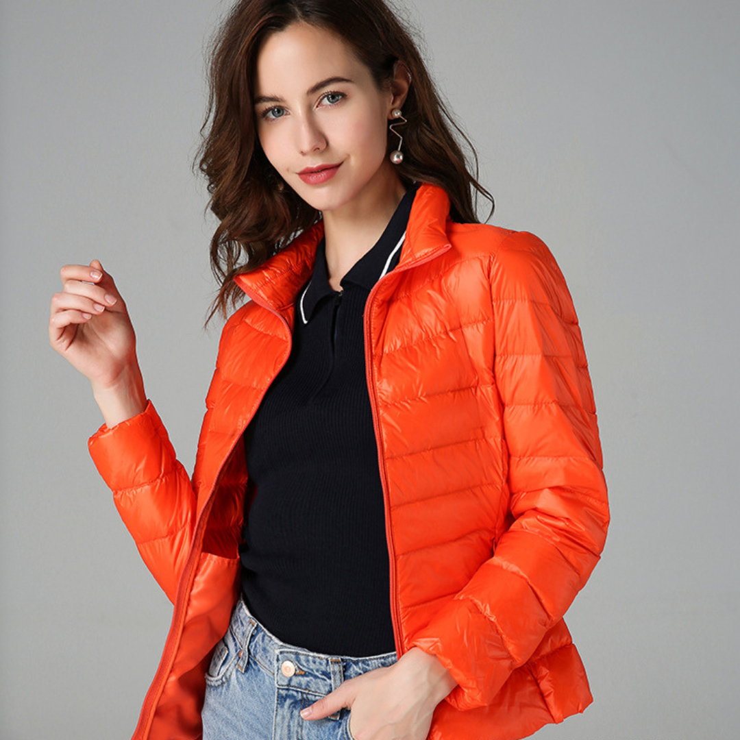 Sophie – Elegant lightweight down jacket for women