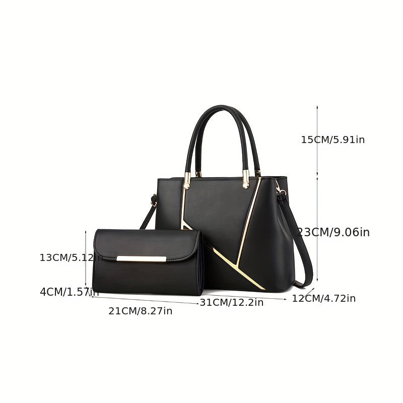 Léa – Elegant and practical 2-piece handbag set for women