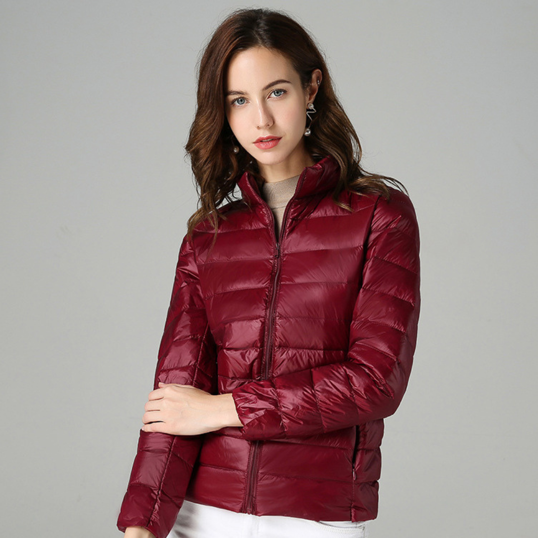 Sophie – Elegant lightweight down jacket for women