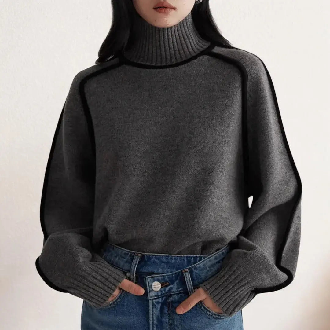 Sophie Soft and Elegant Turtleneck Sweater