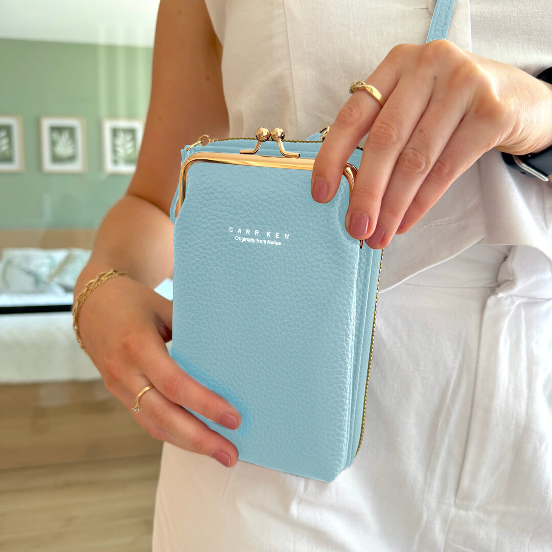 Léna Elegant Mini Phone Bag in Vegan Leather