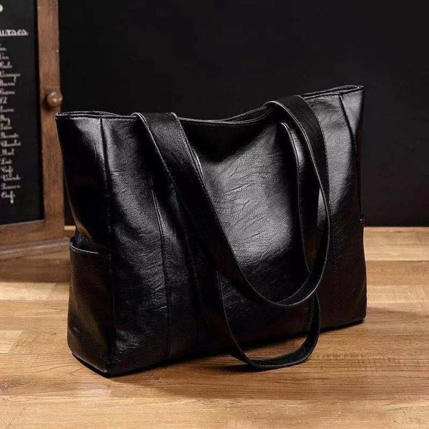 Emma Elegant Vintage Leather Shoulder Bag