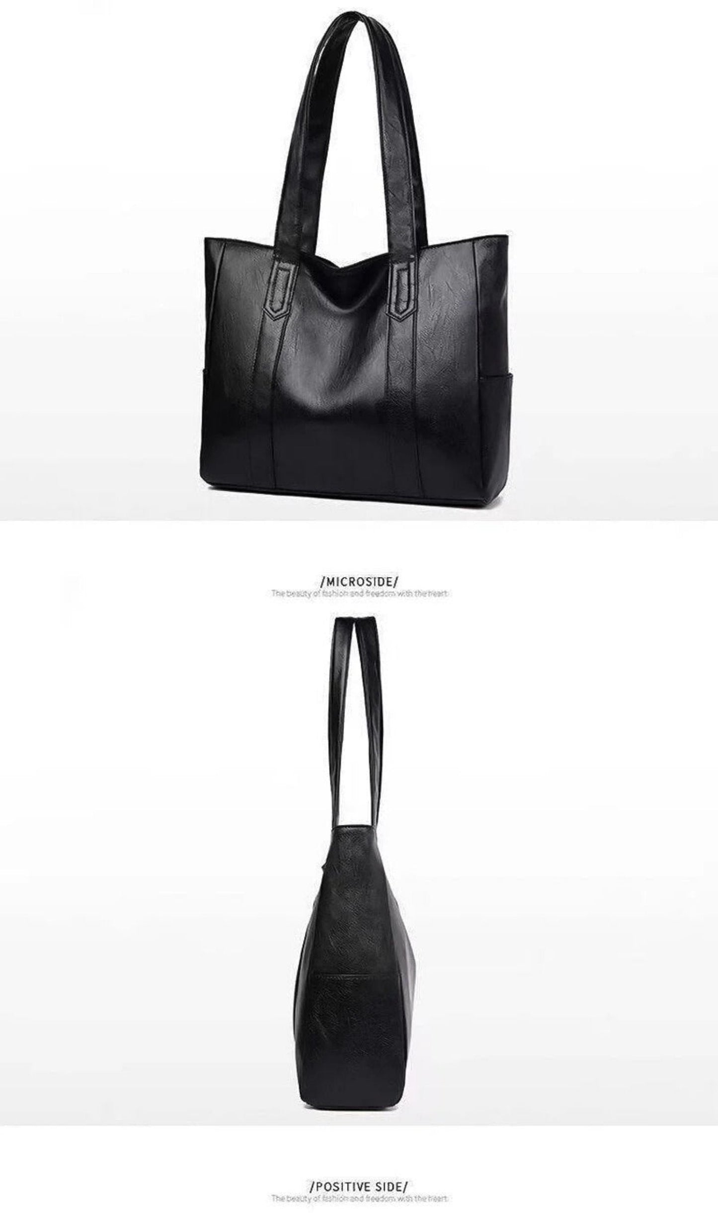 Emma Elegant Vintage Leather Shoulder Bag
