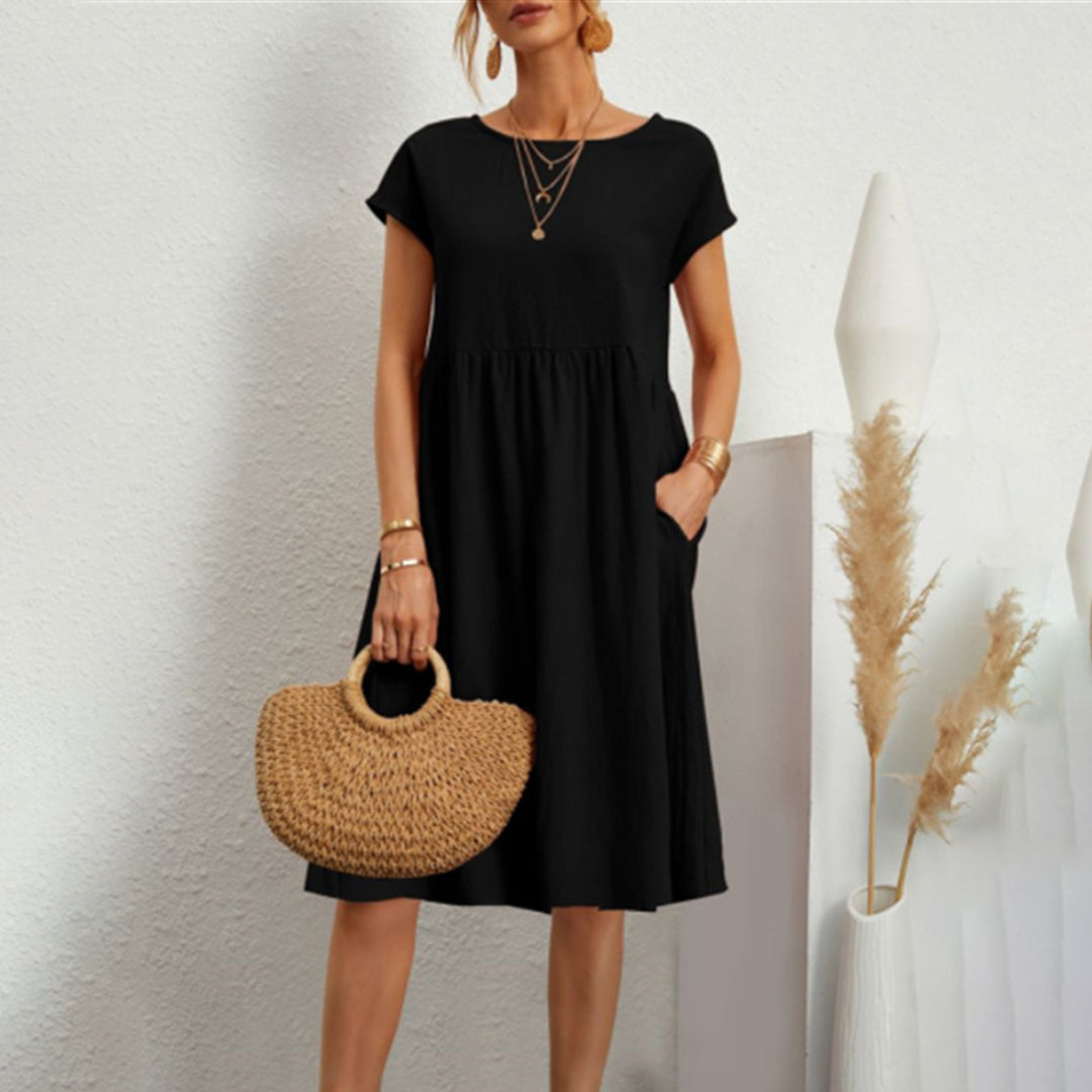 Emma – Long soft and breathable summer cotton dress