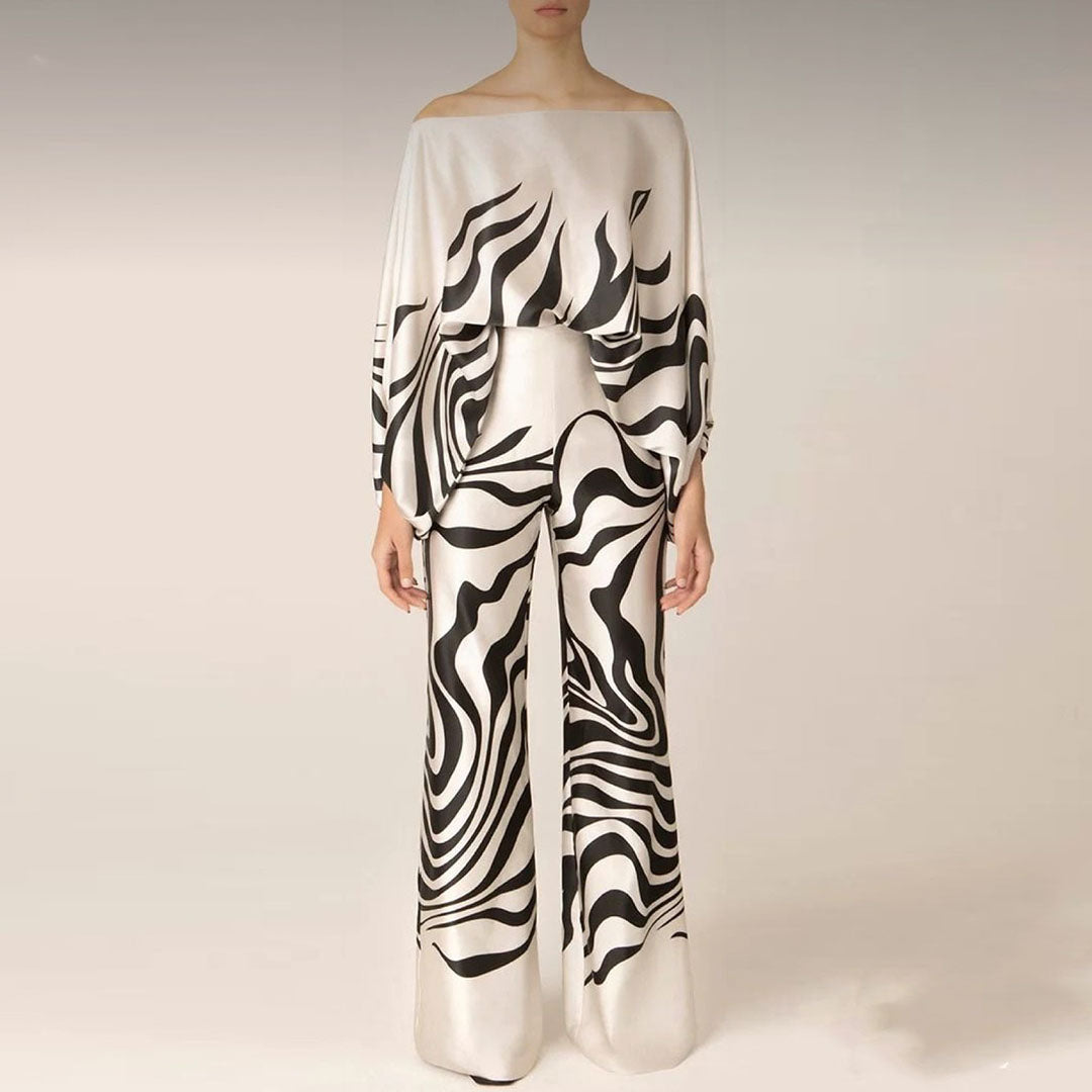Sophie Ensemble Doux et Élégant deux pièces femme