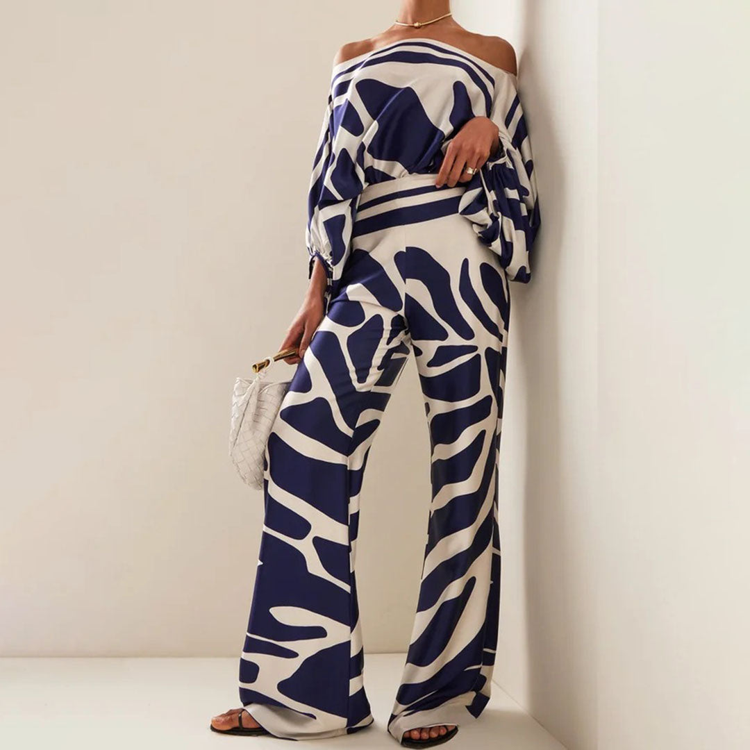 Sophie Ensemble Doux et Élégant deux pièces femme