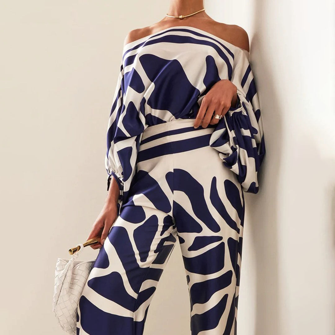 Sophie Ensemble Doux et Élégant deux pièces femme