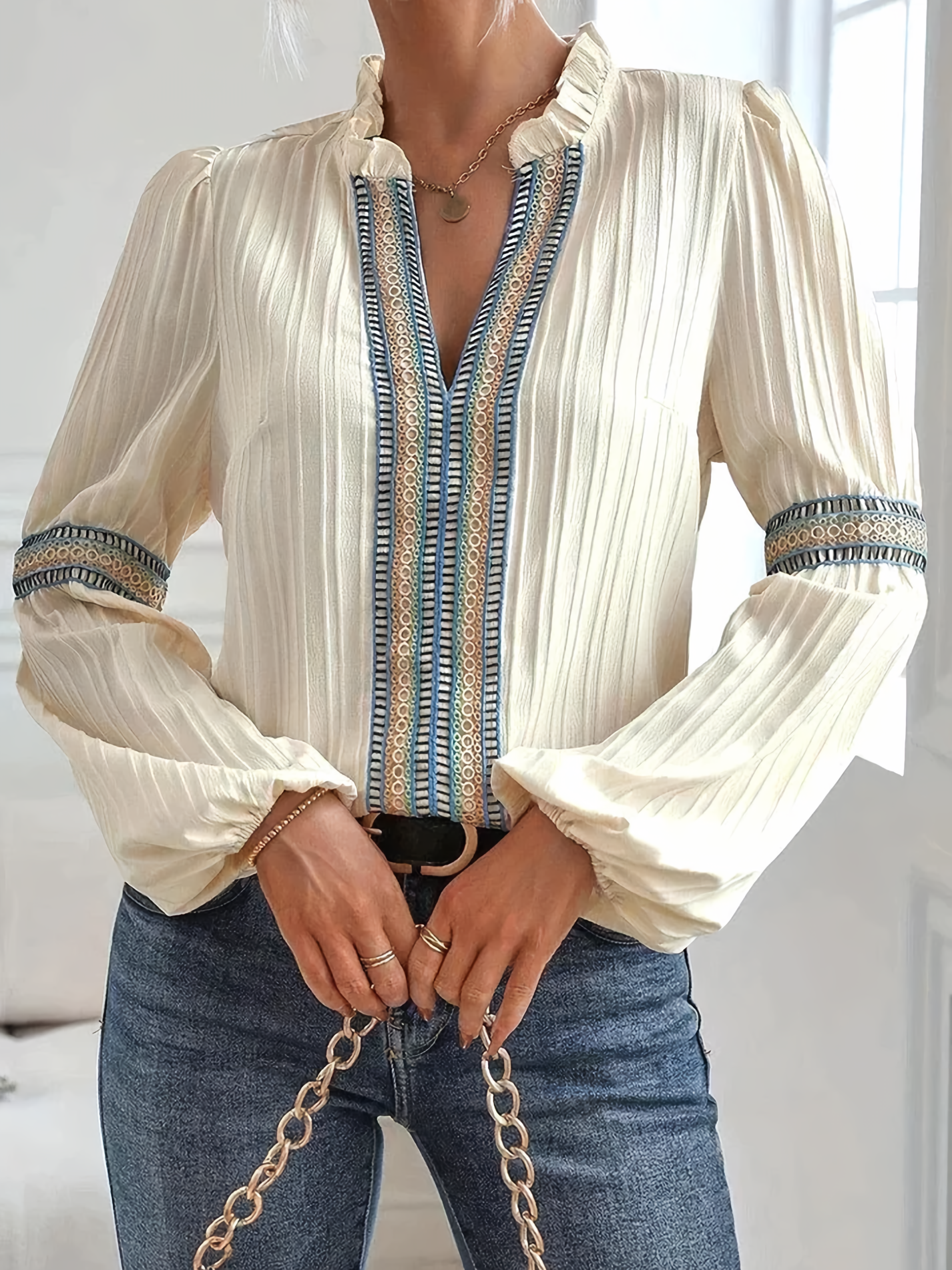 Women's Blouse - Long Sleeves