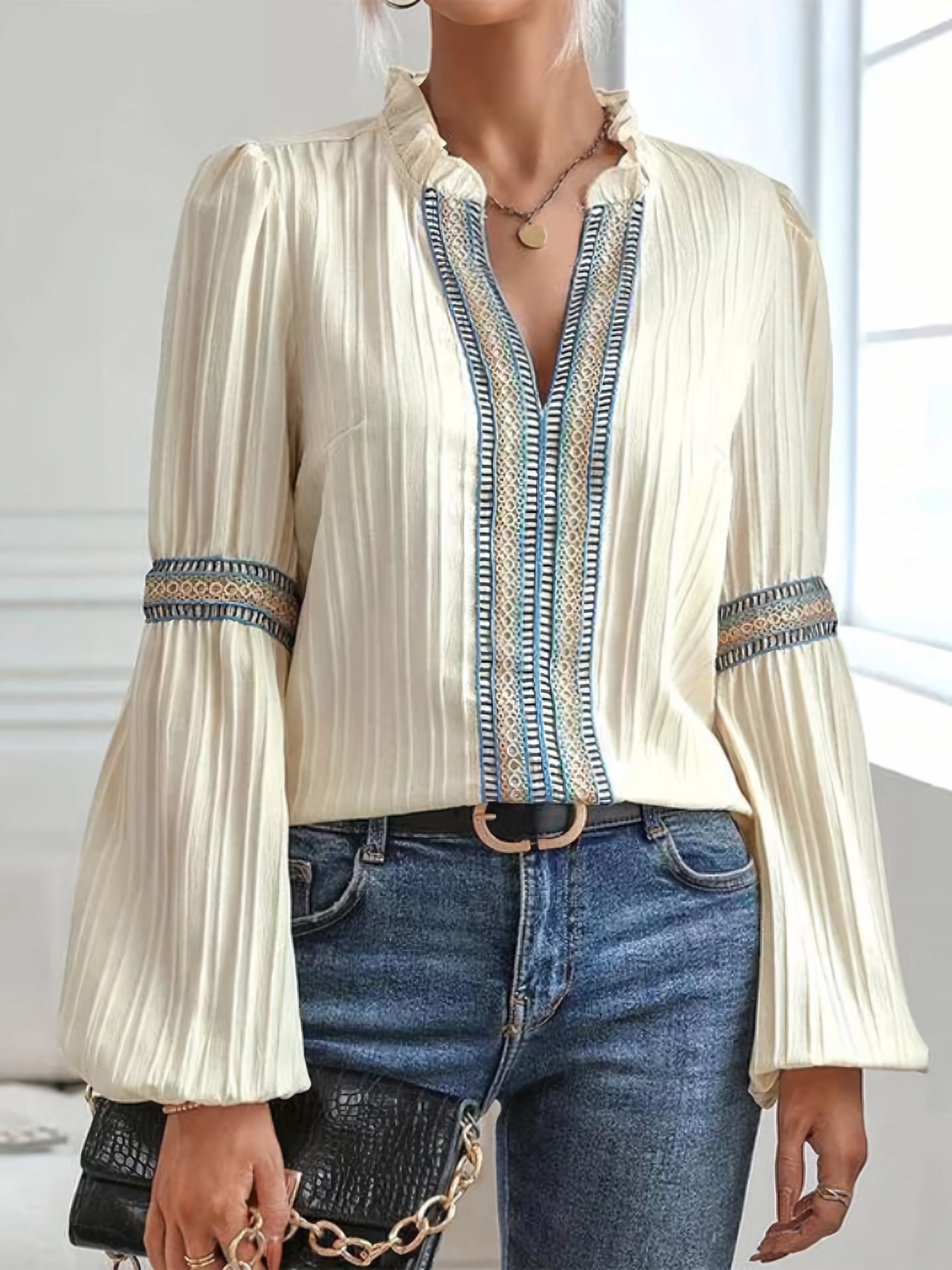 Women's Blouse - Long Sleeves