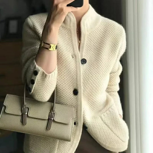 Sophie – Chaqueta de punto suave y elegante